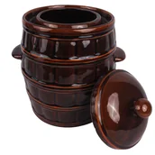 Beczki - BECZKA KAMIONKA SŁOIK GARNEK DO KISZENIA 12l - miniaturka - grafika 1