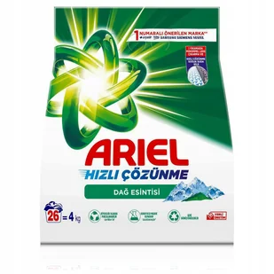 Proszek do Prania Ariel do Bia��ego Zapachowy Mountain Spring 4 kg - Środki do prania - miniaturka - grafika 1