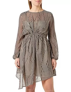 Sukienki - Sisley Damska sukienka 4W7XLV036, wielokolorowa, 63E, 38, Multicolor 63e, 38 - grafika 1