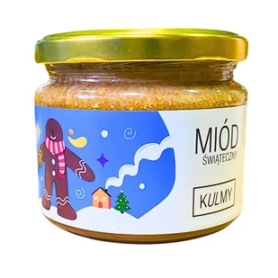 Miód od Kulmy Miód ŚWIĄTECZNY Miód od Kulmy Miód ŚWIĄTECZNY 350g - Miód - miniaturka - grafika 1