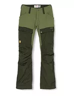 Spodnie damskie - Fjallraven Fjallraven damskie spodnie Keb Trousers Curved W Short Pants, Deep Forest-Laurel Green F89852S - miniaturka - grafika 1