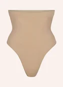 Majtki damskie - Skims Stringi Modelujące Seamless Sculpt beige - miniaturka - grafika 1
