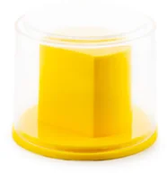 Akcesoria do smartwatchy - Prezentowe pudełko na zegarek - plastikowe żółte - miniaturka - grafika 1