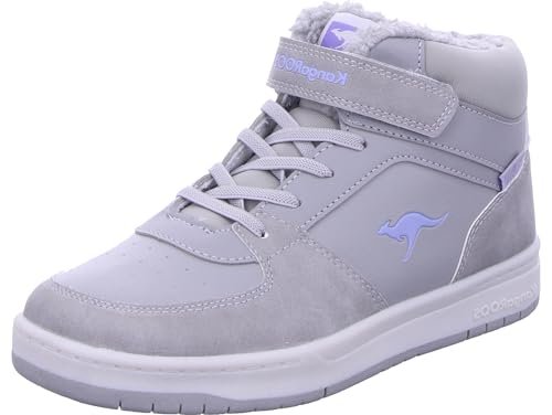 KangaROOS K-cp Bound Mid Ev sneakersy dziewczęce, Ultimate Grey Lavendin, 34 EU