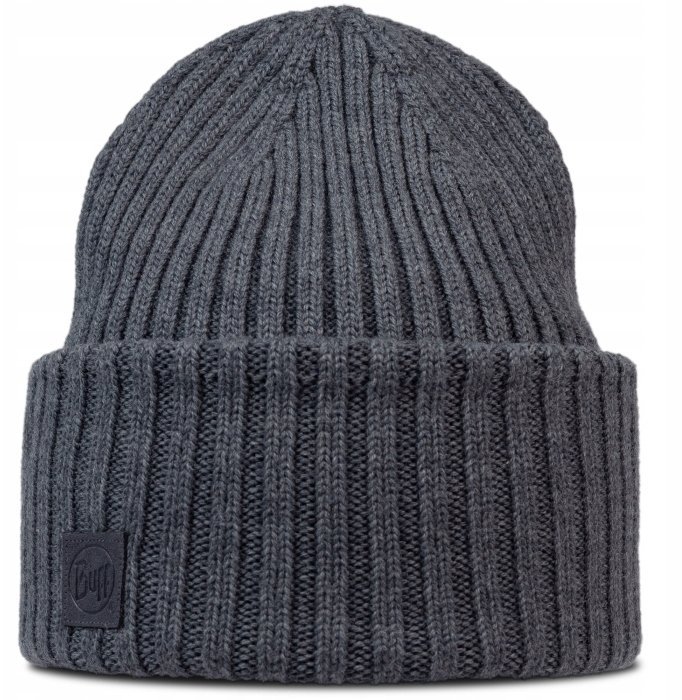 Buff Buff Knitted Erviny Beanie 13668193010 szary One size