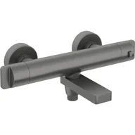 Baterie wannowe i prysznicowe - Bateria wannowa termostatyczna titanium Cejlo Deante - miniaturka - grafika 1