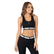 Bielizna sportowa damska - Stanik fitness PUMA Strong - miniaturka - grafika 1