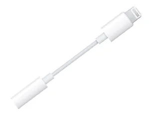Apple Przejściówka ze złącza Lightning na gniazdo słuchawkowe 3,5 mm MMX62ZM-A - Złącza, przejściówki, adaptery - miniaturka - grafika 6