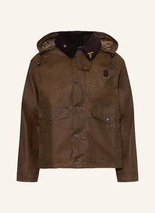 Barbour Kurtka Polowa Levi's Spey Wax Jacket braun - Moda i Uroda OUTLET - miniaturka - grafika 1