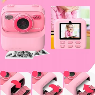 APARAT FOTOGRAFICZNY DLA DZIECI CYFROWY NATYCHMIASTOWY 32GB 1080P 1200MAH - Aparaty natychmiastowe APARAT FOTOGRAFICZNY DLA DZIECI CYFROWY NATYCHMIASTOWY 32GB 1080P 1200MAH - Aparaty natychmiastowe - miniaturka - grafika 1
