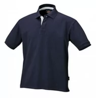 Koszulki męskie - KOSZULKA POLO BAWEŁN.GRANAT.7546BL S - miniaturka - grafika 1