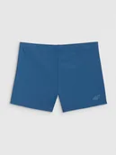 Kąpielówki męskie - 4F Kąpielówki męskie - turkusowe XL - miniaturka - grafika 1