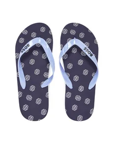 BOSS Japonki J51652 S Niebieski - Buty dla chłopców - miniaturka - grafika 1