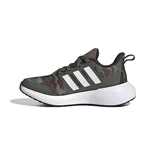 adidas Fortarun 2.0 K buty dziecięce, uniseks, Olive Strata Ftwr White Core Black, 30.5 EU - Buty dla dziewczynek - miniaturka - grafika 1