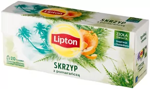 Lipton Herbatka ziołowa aromatyzowana skrzyp z pomarańczą 20g 20 torebek - Herbata - miniaturka - grafika 1