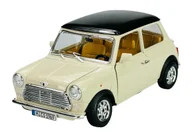 Samochody i pojazdy dla dzieci - BBURAGO 1969 MINI COOPER BEŻOWY 1:18 12036 - miniaturka - grafika 1