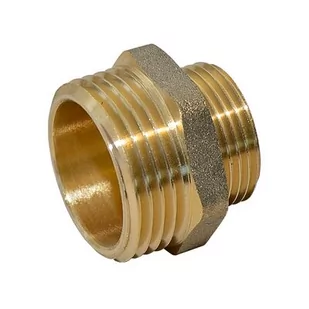 Złączka wkrętna redukcyjna (nypel redukcyjny) 1/2'' x 3/8'' mosiądz - Akcesoria hydrauliczne - miniaturka - grafika 1