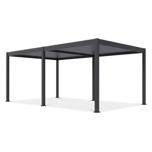 Pergola tarasowa DELUXE Automatic + LED 3,6x6 Anthracite - Gutroof - Kratki i pergole - miniaturka - grafika 1