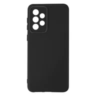 Etui i futerały do telefonów - Etui Samsung Galaxy A33 5G Silikonowe Półsztywne Miękkie w dotyku Wykończenie czarne - miniaturka - grafika 1