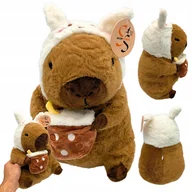 Maskotki i pluszaki - Maskotka Pluszak Kapibara Królik Króliczek Przytulanka Pluszowa 30 cm - miniaturka - grafika 1