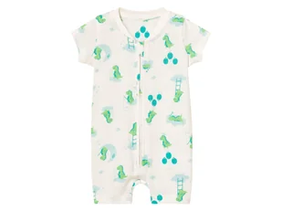 lupilu® Śpioszki niemowlęce z bawełny organicznej (Biały, 62/68) - Śpiochy dla niemowląt - miniaturka - grafika 1