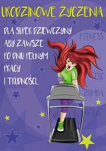 Kartka na urodziny dla koleżanki, Comic 31 - Kartki okolicznościowe i zaproszenia - miniaturka - grafika 1
