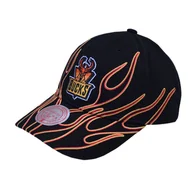 Czapki męskie - Czapka z daszkiem bejsbolowa Mitchell & Ness NBA Milwaukee Bucks - 6LUXMM20018 CBUBLCK - miniaturka - grafika 1