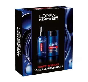 L'Oréal Paris Men Expert Power Age zestaw męskich kosmetyków serum do twarzy 30 ml + krem do twarzy 50 ml - Zestawy kosmetyków męskich L'Oréal Paris Men Expert Power Age zestaw męskich kosmetyków serum do twarzy 30 ml + krem do twarzy 50 ml - Zestawy kosmetyków męskich - miniaturka - grafika 1