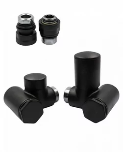 Zawór regulacyjny do grzałki Integra prawy GZ1/2 czarny strukturalny - Zawory i kraniki Zawór regulacyjny do grzałki Integra prawy GZ1/2 czarny strukturalny - Zawory i kraniki - miniaturka - grafika 1