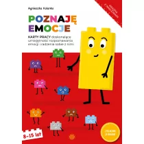 Poznaję emocje Karty pracy dla dzieci Nowa - Pedagogika i dydaktyka - miniaturka - grafika 1
