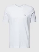 Koszulki męskie - T-shirt z nadrukiem z logo - miniaturka - grafika 1