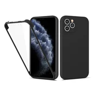 Etui i futerały do telefonów - Etui König Design kompatybilne z Apple iPhone 13 Pro Plastic Full Cover Mobile Phone Case - Etui czarne - miniaturka - grafika 1