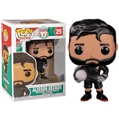 Figurki kolekcjonerskie - Funko 42787 POP winylowa piłka do futbolu Liverpool-Alisson Becker, zabawka do zbierania, Wielo - miniaturka - grafika 1