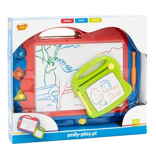 Smily play mała tablica znikopis kolor C1825 - Tablice dla dzieci - miniaturka - grafika 2