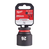 Bity - Nasadka udarowa 1/2 krótka 26 mm MILWAUKEE - miniaturka - grafika 1