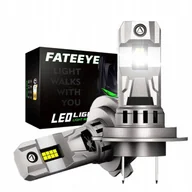 Żarówki samochodowe - Żarówki H7 Led Fateeye 1 Do 1 Canbus Mocne 6500K Jasne Białe Światło - miniaturka - grafika 1