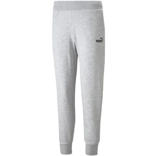 ND05_S9725-L 586839 04 Spodnie damskie Puma ESS Sweatpants FL szare 586839 04 r.L - Spodnie damskie - miniaturka - grafika 1