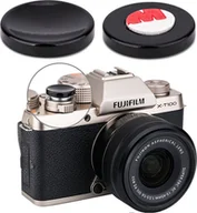 Piloty i wężyki fotograficzne - Pilot/wężyk spustowy JJC Przycisk spustu migawki JJC SRB Przyklejany Czarny - wklęsły - miniaturka - grafika 1