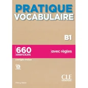 Nauka - Pratique Vocabulaire B1 Podręcznik + klucz - miniaturka - grafika 1