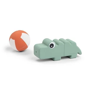 Done by Deer Zabawka do Pryskania Wodą Krokodyl Croco Green - Zestawy naczyń dla dzieci Done by Deer Zabawka do Pryskania Wodą Krokodyl Croco Green - Zestawy naczyń dla dzieci - miniaturka - grafika 1