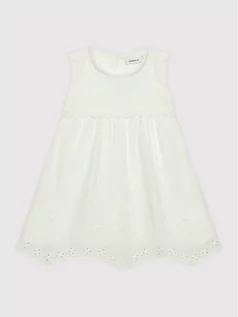 Sukienki i spódniczki dla dziewczynek - Name it Sukienka elegancka 13200129 Biały Regular Fit - grafika 1