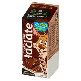 Mleko Uht Łaciate Czekoladowe 200Ml - Szybkie dania obiadowe - miniaturka - grafika 1