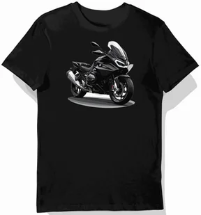 Koszulka męska czarna Dynamiczna Moc BMW R 1250 RT S - Koszulki męskie - miniaturka - grafika 1