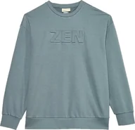 Bluzy męskie - Bluza męska Outhorn M0755 morska zieleń OTHAW23TSWSM0755 46S-XL - miniaturka - grafika 1