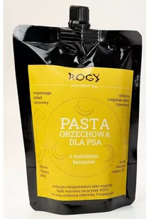 ROGY Pasta Orzechowo Bananowa ROGY 300g- do treningu - Przysmaki dla psów - miniaturka - grafika 1