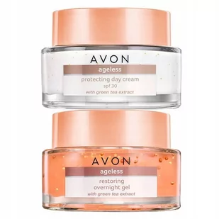 Avon Ageless Zestaw 2 Kremów 50 ML - Olejki do mycia twarzy - miniaturka - grafika 1