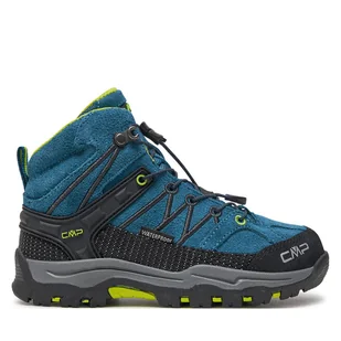 Trekkingi CMP Rigel Mid Wp 3Q12944 Niebieski - Buty trekkingowe dziecięce - miniaturka - grafika 1