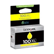 Tusze oryginalne - Tusz LEXMARK 14N1071E nr 100XL yellow (żółty) - miniaturka - grafika 1