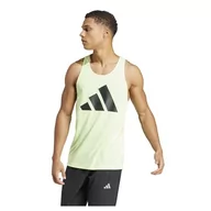 Koszulki sportowe męskie - adidas Męska koszulka bez rękawów Run It, XXL czarna - miniaturka - grafika 1