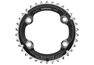 SHIMANO Tarcza mechanizmu korbowego Deore XT FC-M8000 szary / Ilość zębów: 38 Y1RL98090 - Części rowerowe - miniaturka - grafika 1